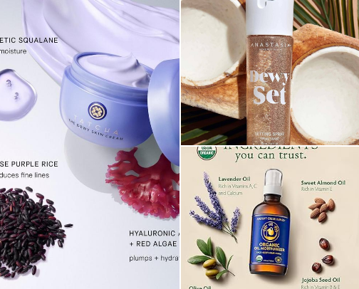 Top beauty favorites cover photo collage