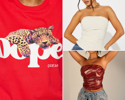Tops cover photo collage