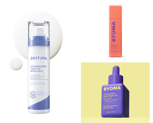 Affordable skincare for sensitive/eczema prone skin cover photo collage