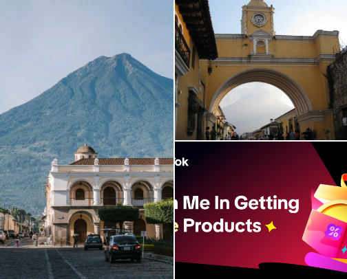 Guatemala traveling shenanigans:3 cover photo collage