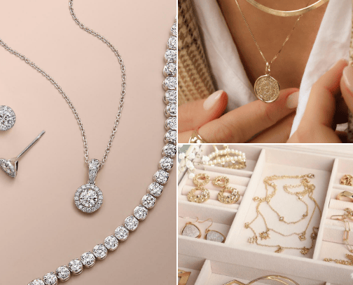 The best jewelry for women cover photo collage