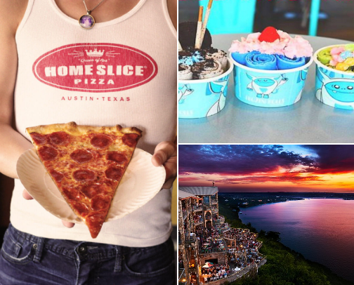 ATX Cravings: Your Local Bite List cover photo collage