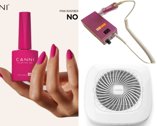 Nail Nirvana: Complete Beauty & Care Kit cover photo collage