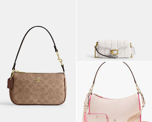 Bags for classy women cover photo collage