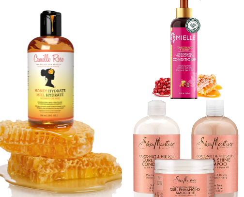 Happy Curl Products cover photo collage