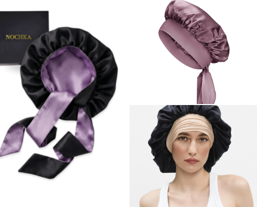 100% Silk Bonnets cover photo collage