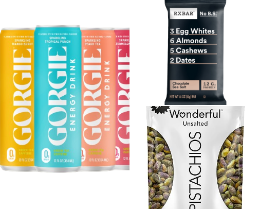 Acne friendly snacks & drinks cover photo collage