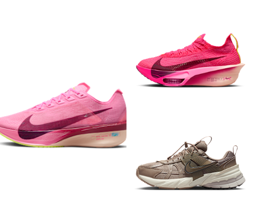 Nike woman shoes cover photo collage