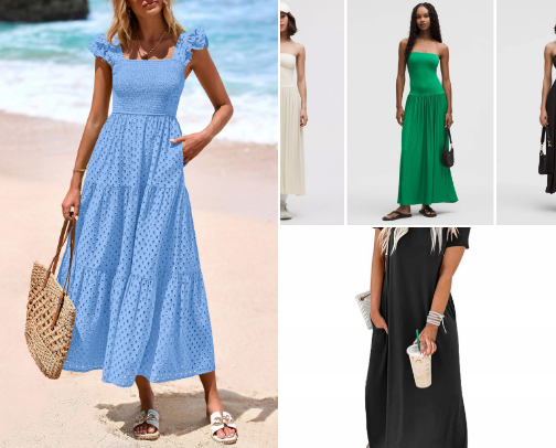 🦋let’s slay in quality and show off that summer body ladies 🎀 skirt up in style and move in quality sandals only for quality ladies cover photo collage