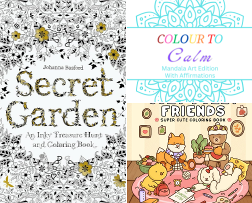 Color to Calm cover photo collage