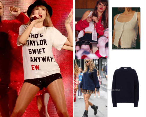 Taylor Swift Outfits cover photo collage