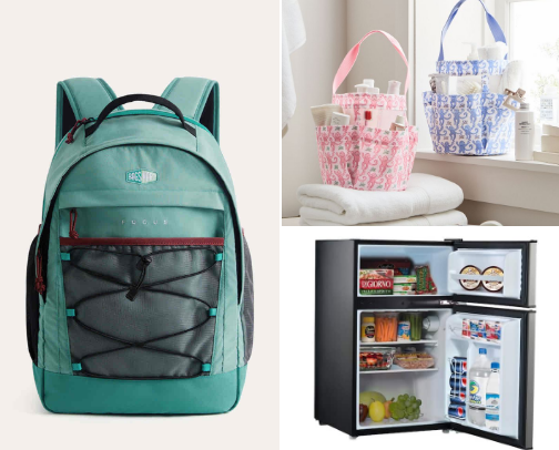 Everything you need for college 📚📓🎒 cover photo collage