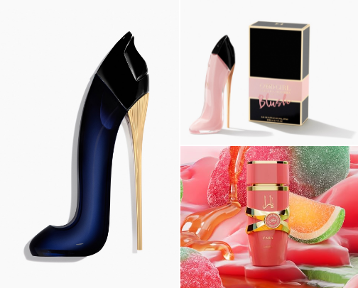 Best 10 women perfumes 🩷✨ cover photo collage