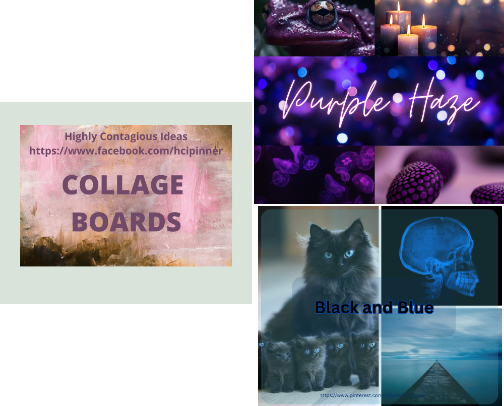 Color Collage Boards I Have Created Just For Fun cover photo collage