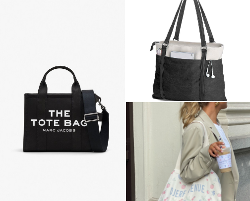 tote bags 👜🫶🏼 cover photo collage