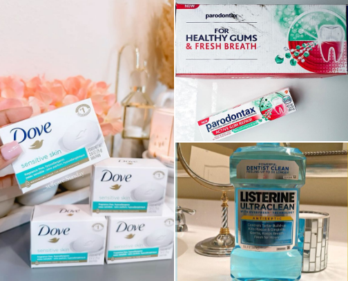 ORAL & BODY HYGIENE—  List Of Products To Avoid Stinking All Day Long cover photo collage