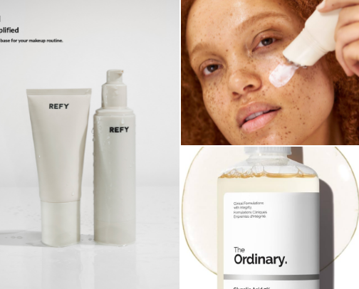 2026 skincare favs (so far)🫧✨ cover photo collage