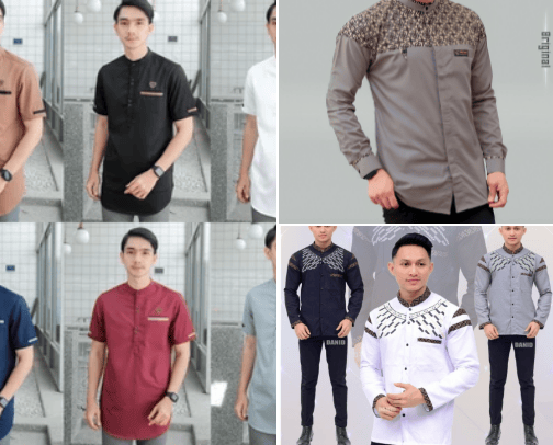 Rekomendasi fashion pria stylish cover photo collage