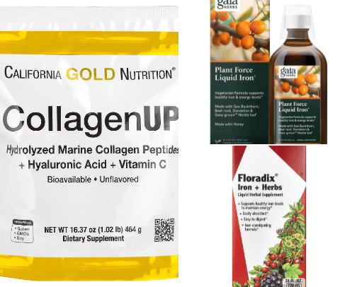 Some vitamins I recomand from iHerb cover photo collage