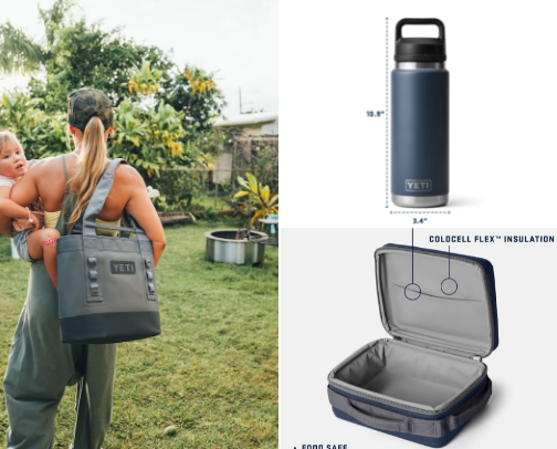 YETI cover photo collage