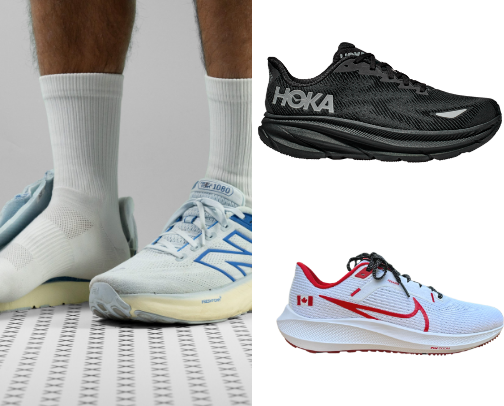 Running Shoes Worth The Hype 👟 💨 cover photo collage