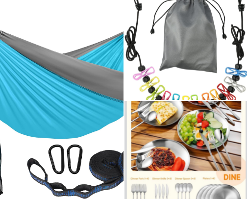 Let's Go Camping! 🏕️ cover photo collage
