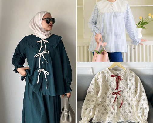 Outfit Hijab 🎀 cover photo collage