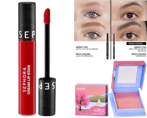 Cosmetic Faves 💄🤩 cover photo collage