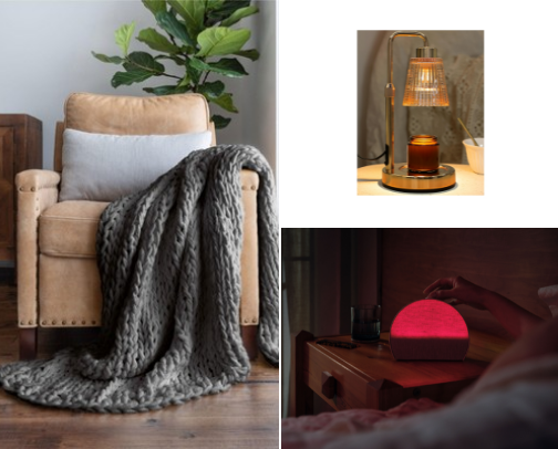 Things that make my home feel 10x cozier cover photo collage