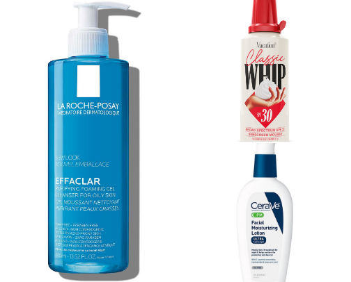 skincare for glass skin cover photo collage