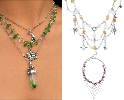 Necklace for beauty gurl✨🦋 cover photo collage