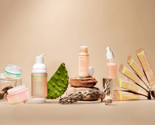 Skincare cover photo collage