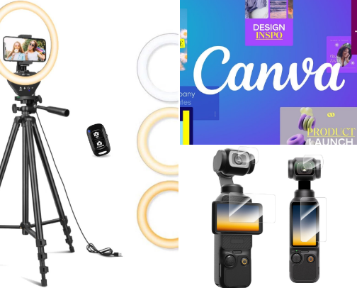 Social Media Manager Must-Haves cover photo collage