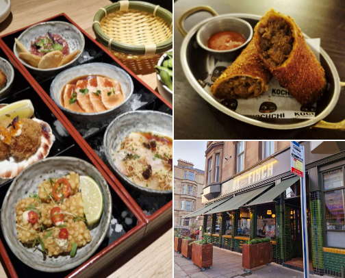 Where to eat in Glasgow cover photo collage