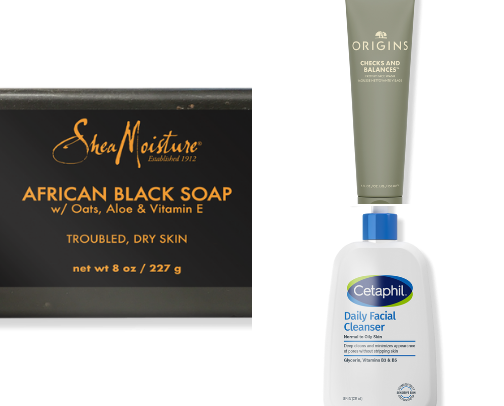 skin care 🖤 cover photo collage