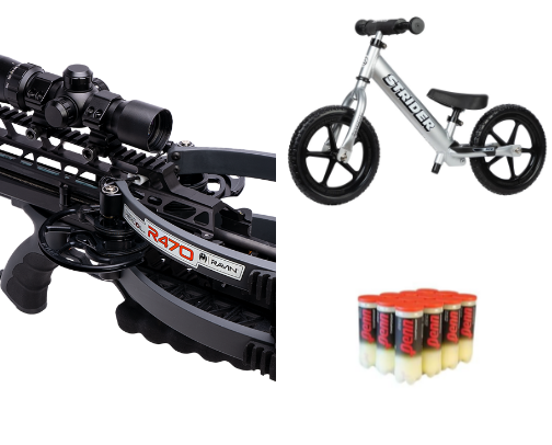 25 Daily Finds-FITNESS, SPORTING GOODS AND OUTDOORS cover photo collage