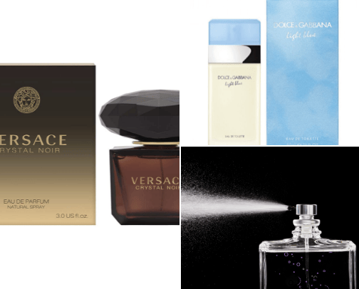 my favorite perfumes! cover photo collage