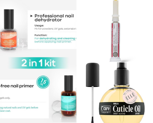 PRESS-ON NAIL MUST-HAVES cover photo collage