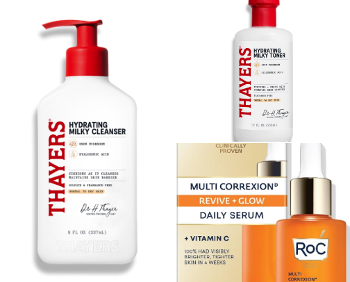 My 51 and Fabulous Skincare Routine cover photo collage