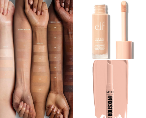 My favorite beauty recs cover photo collage