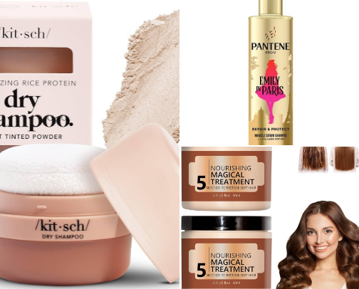 Hair care I love cover photo collage