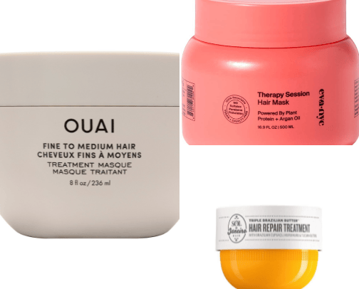 Hair Products cover photo collage