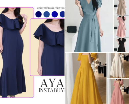 Casual attire cover photo collage