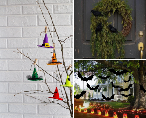 Outdoor Halloween Decorations You Need to Have cover photo collage