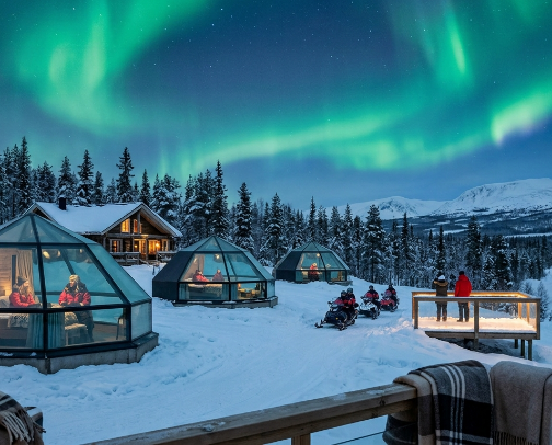 Northern Lights Trip Planner: Best Hotels, Tours & Logistics cover photo collage