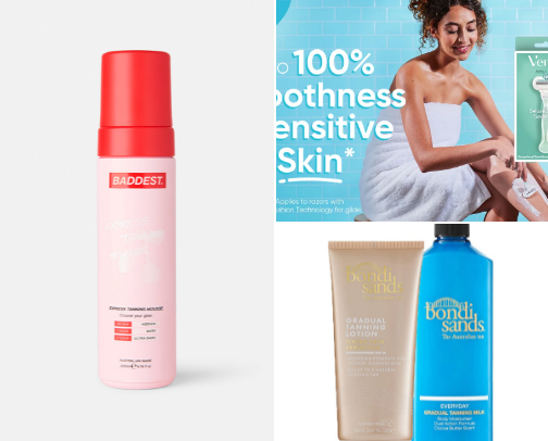 Want a glow up? My go to products for when I'm feeling down and need a glow up cover photo collage