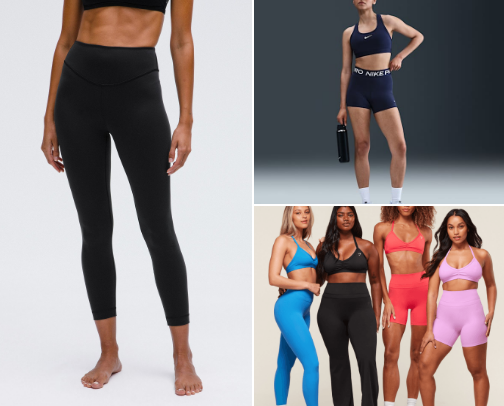 Best Workout Clothes cover photo collage