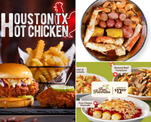 Restaurants I Can't Live Without cover photo collage