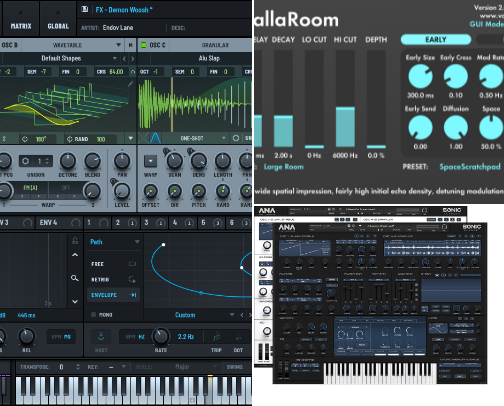 Music Production Plugins cover photo collage