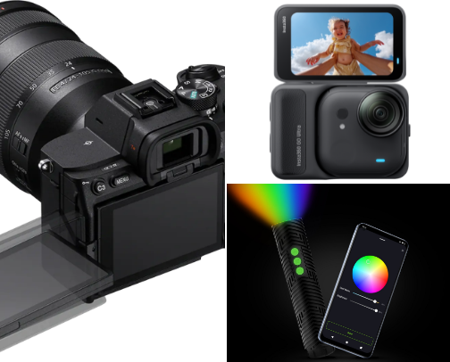 Photography related cover photo collage
